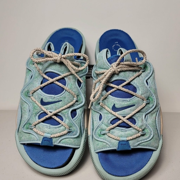 Nike Offline 2.0 Sandals Size 13 Mens Ocean Cube Marina Blue DJ6229 300 - Picture 3 of 8